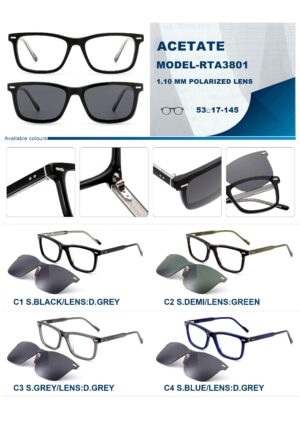 RTA3801 Acetate Eyewear Frame - Image 2