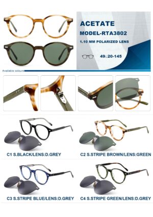 RTA3802 Acetate Eyewear Frame - Image 2