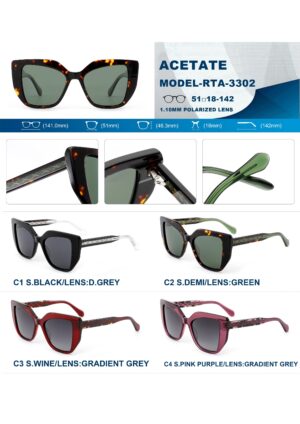 RTA3302S Acetate Eyewear Frame - Image 2