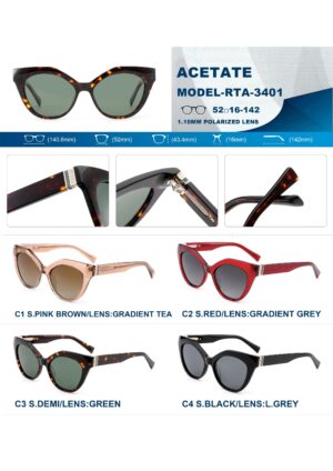RTA3401S Acetate Eyewear Frame - Image 2