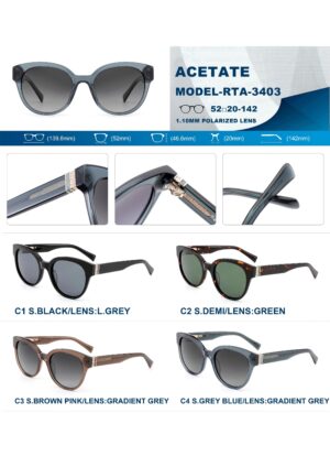RTA3403S Acetate Eyewear Frame - Image 2