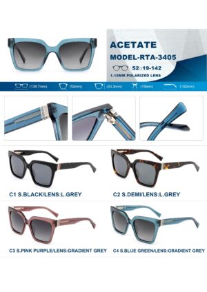 RTA3405S Acetate Eyewear Frame - Image 2