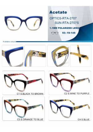 RTA2707 Acetate Eyewear Frame - Image 2