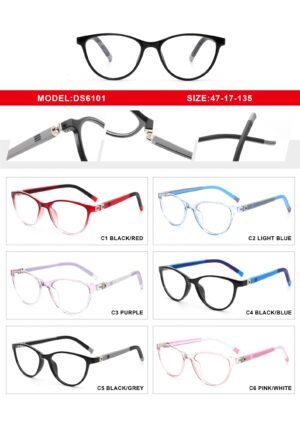 DS6101 Injection Eyewear Frame - Image 2