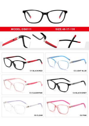 DS6111 Injection Eyewear Frame - Image 2