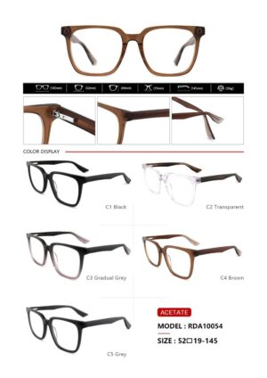 RDA10054 Acetate Eyewear Frame - Image 2