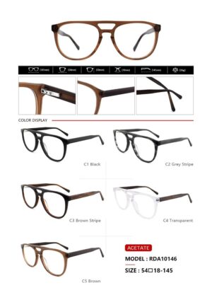 RDA10146 Acetate Eyewear Frame - Image 2