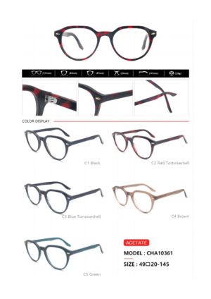 CHA10361 Acetate Eyewear Frame - Image 2