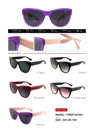 TYRDP601RD Acetate Eyewear Frame - Image 2