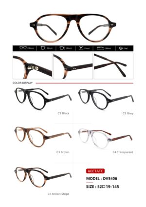 OV5406 Acetate Eyewear Frame - Image 2