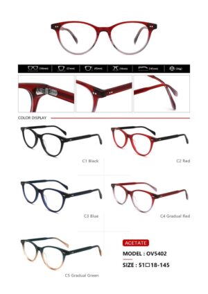 OV5402 Acetate Eyewear Frame - Image 2