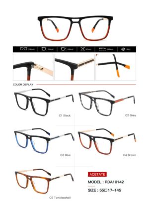 RDA10142 Acetate Eyewear Frame - Image 2