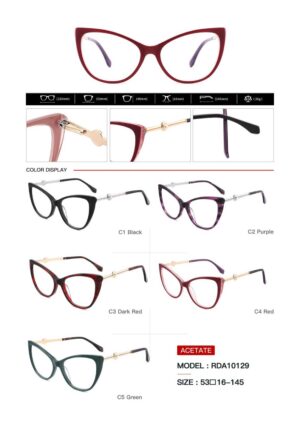 RDA10129 Acetate Eyewear Frame - Image 2