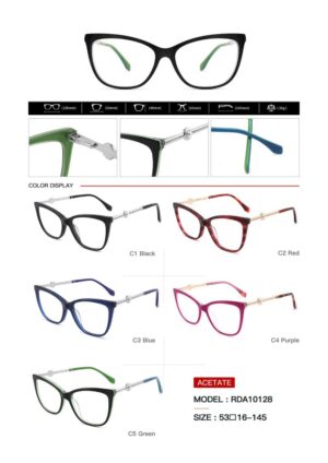 RDA10128 Acetate Eyewear Frame - Image 2