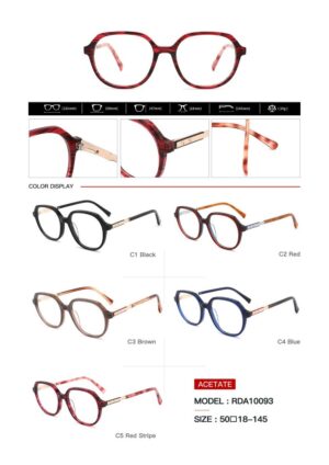 RDA10093 Acetate Eyewear Frame - Image 2