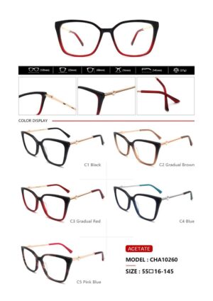 CHA10260 Acetate Eyewear Frame - Image 2