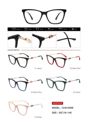 CHA10209 Acetate Eyewear Frame - Image 2