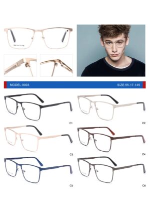 9003 Metal Eyewear Frame - Image 2