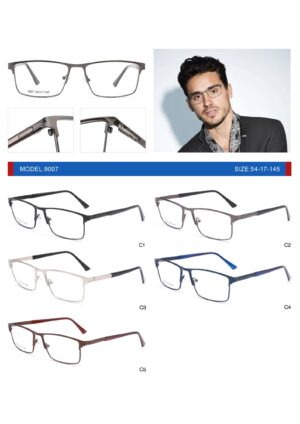 9007 Metal Eyewear Frame - Image 2