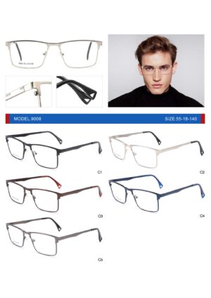 9008 Metal Eyewear Frame - Image 2
