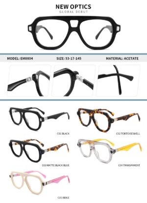 EM8804 Acetate Eyewear Frame - Image 2
