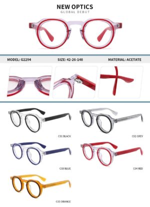 G2294 Acetate Eyewear Frame - Image 2