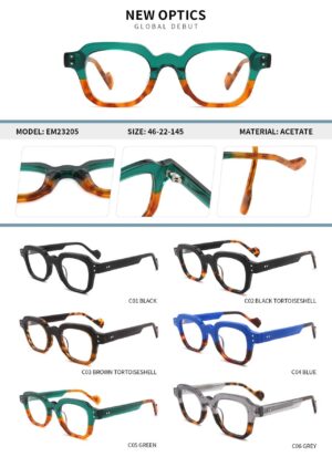 EM23205 Acetate Eyewear Frame - Image 2
