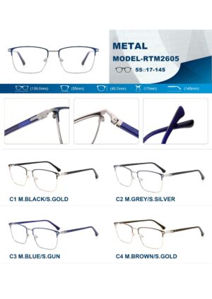 RTM2605 Combination Eyewear Frame - Image 2