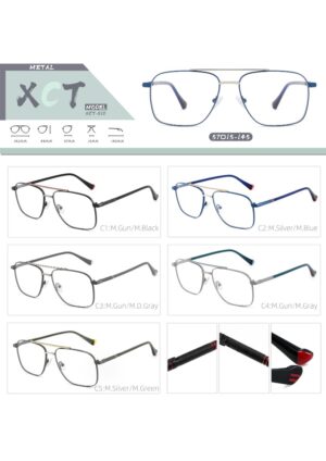 XCT810 Metal Eyewear Frame - Image 2