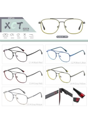 XCT805 Metal Eyewear Frame - Image 2