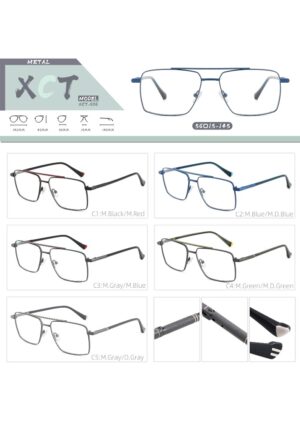 XCT806 Metal Eyewear Frame - Image 2