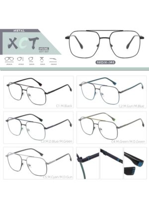 XCT807 Metal Eyewear Frame - Image 2