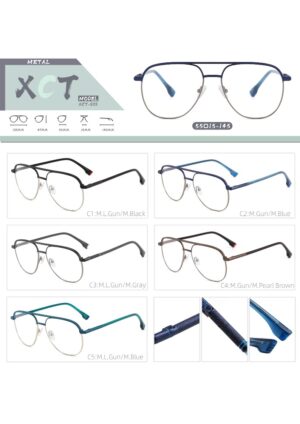 XCT808 Metal Eyewear Frame - Image 2