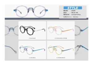 22209 Acetate Eyewear Frame - Image 2