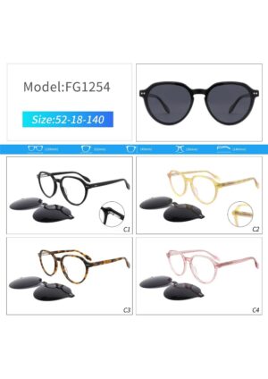 FG1254 Acetate Eyewear Frame - Image 2