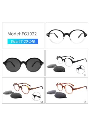 FG1022 Acetate Eyewear Frame - Image 2