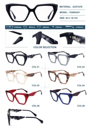 VG6003AF Acetate Eyewear Frame - Image 2