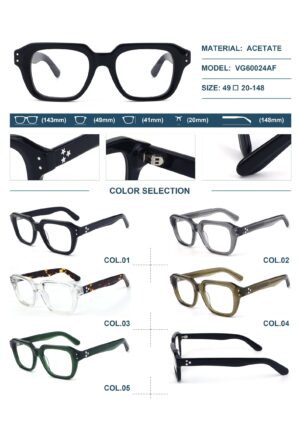 VG6024AF Acetate Eyewear Frame - Image 2