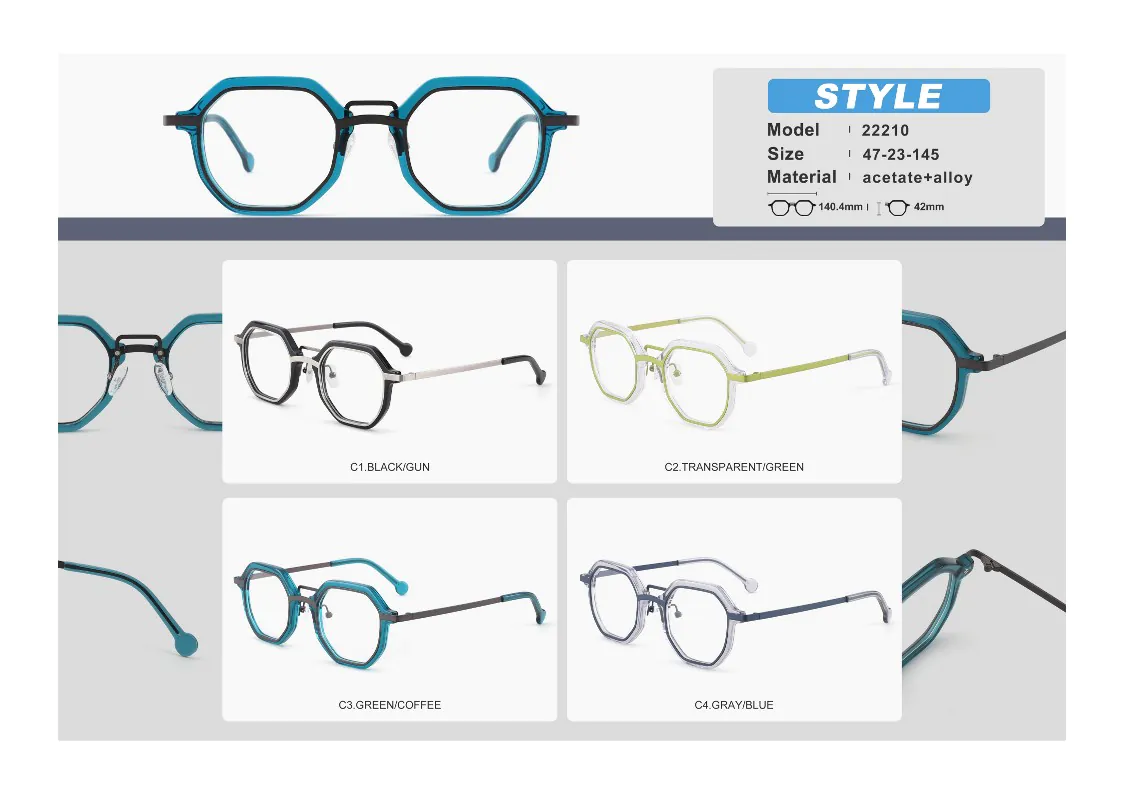 22210 Acetate Eyewear Frame - Image 2